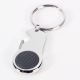 Mini Light & Bottle Opener Key Ring, Nickel Plated, 